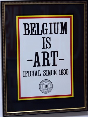 Johann Van Geluwe, Belgium is - Art - ificial since 1830